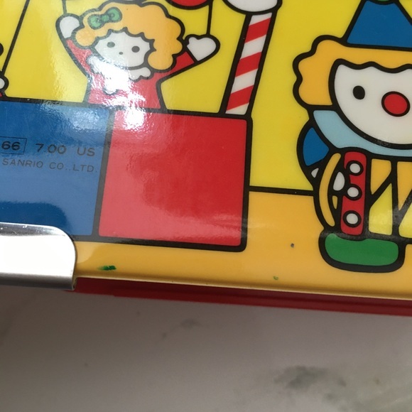 Rare 1976 Hello Kitty Pencil case! Circus! - Picture 8 of 10